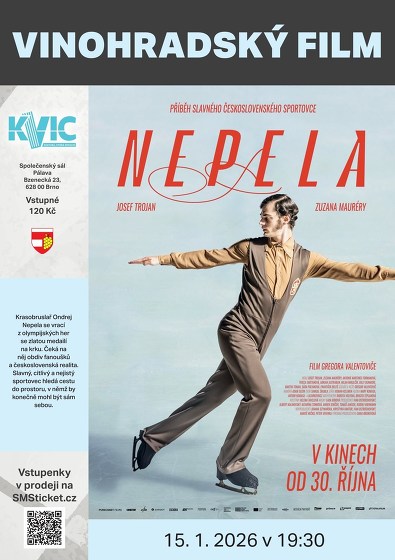 Plakát události Vinohradský film: Nepela