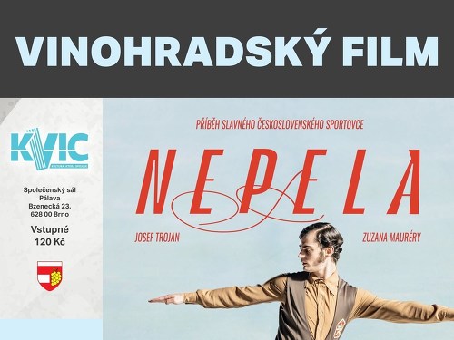 Plakát události Vinohradský film: Nepela