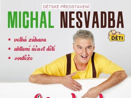 Plakát události Michal Nesvadba – Michal je pajdulák