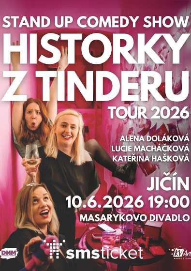 Plakát události Historky z Tinderu Tour 2026