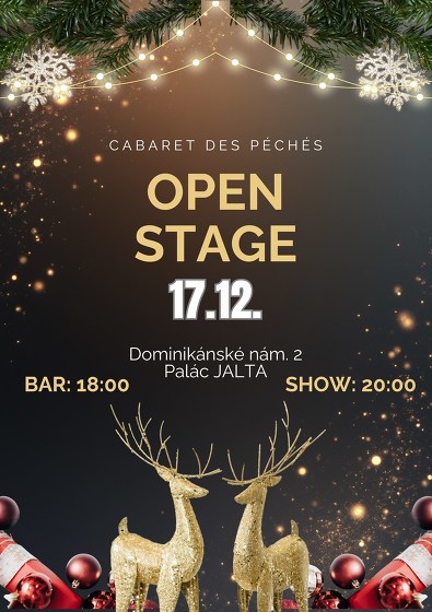 Plakát události Open Stage