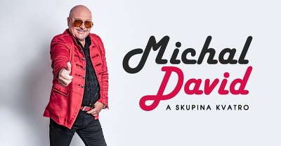Plakát události Michal David a Kvatro v Příbrami