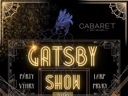 Plakát události Crazy Cabaret: Gatsby show - PREMIÉRA
