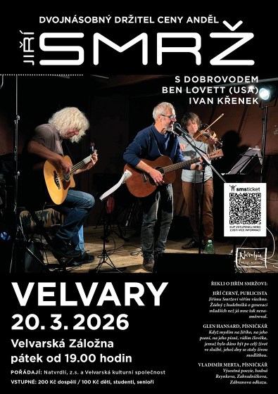 Plakát události Jiří Smrž a Dobrovod; koncert