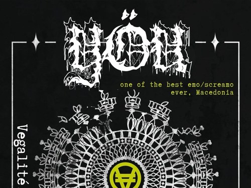 Plakát události YÖU (emo/screamo, MCD) + KURARE (crust-punk, CZ)