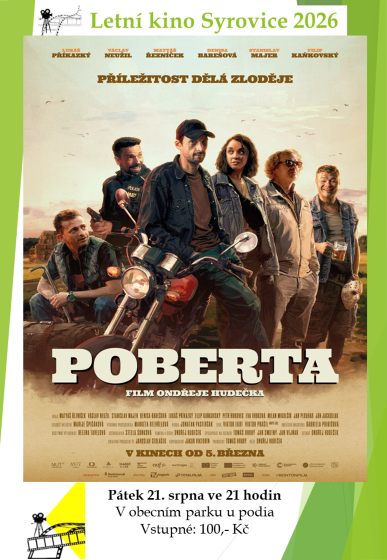Plakát události Letní kino - Poberta