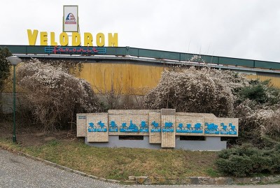 Plakát události Velodrom TJ Favorit − komentovaná prohlídka
