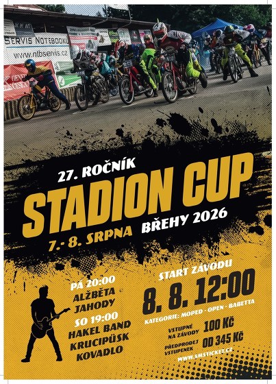 Plakát události Stadion cup Břehy