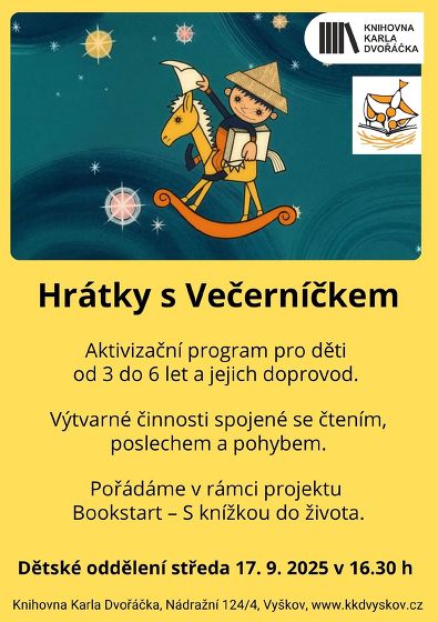 Plakát události Hrátky s Večerníčkem