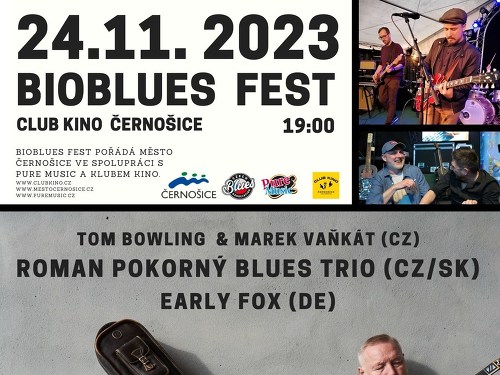 Plakát události Bio Blues fest