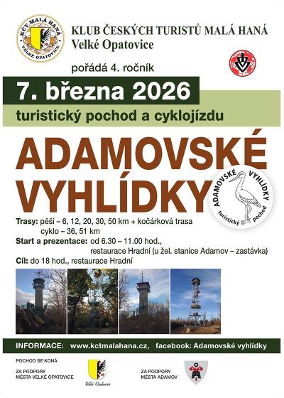 Plakát události Adamovské vyhlídky