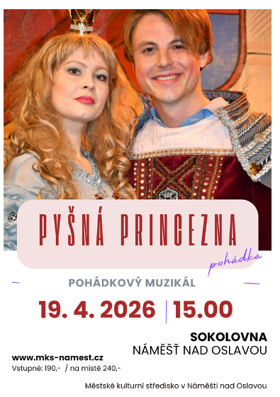 Plakát události Pyšná princezna