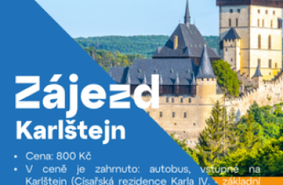 Plakát události Zájezd hrad Karlštejn