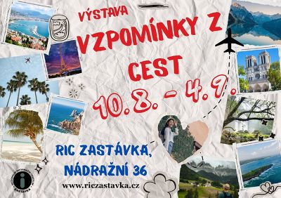 Plakát události Výstava Vzpomínky z cest