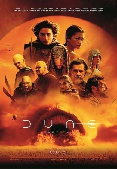 Plakát události Duna: Část druhá - Letní kino Litoměřice