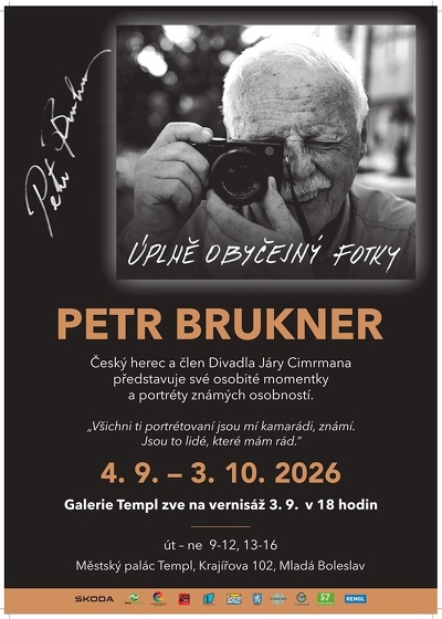 Plakát události Petr Brukner Úplně obyčejný fotky