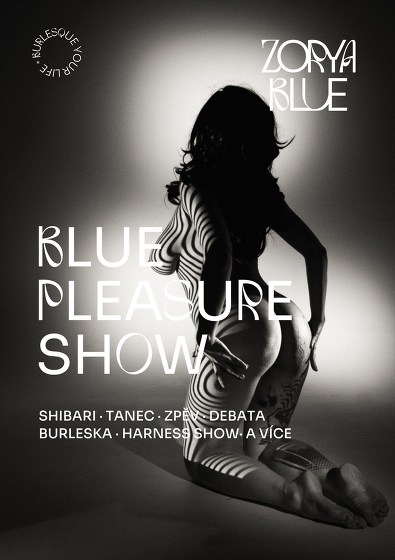 Plakát události Blue Pleasure Show