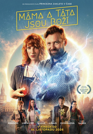 Plakát události Máma a táta jsou boží - předpremiéra s filmovou delegací