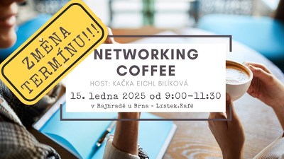 Plakát události Networking coffee Rajhrad s Year Compass