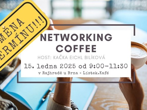 Plakát události Networking coffee Rajhrad s Year Compass