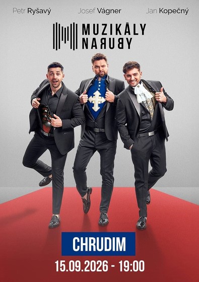Plakát události Muzikály Naruby | Chrudim