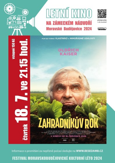 Plakát události Letní kino: Zahradníkův rok