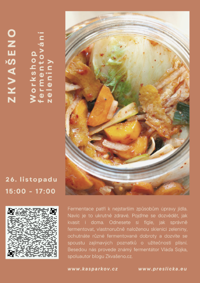 Plakát události Workshop - fermentování potravin