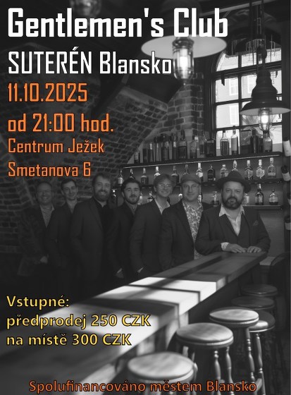 Plakát události Gentlemen’s Club
