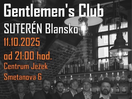 Plakát události Gentlemen’s Club