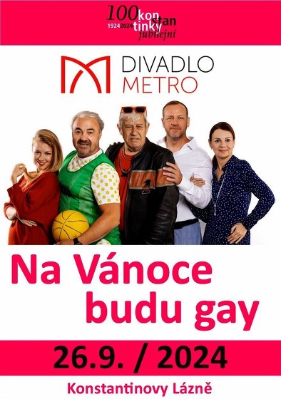 Plakát události Na Vánoce budu gay