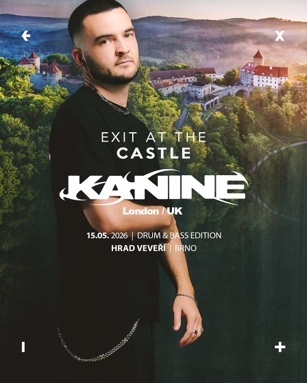 Plakát události EXIT At The Castle | Hrad Veveří, Brno | DnB edition