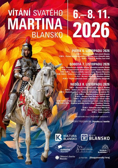 Plakát události Vítání svatého Martina