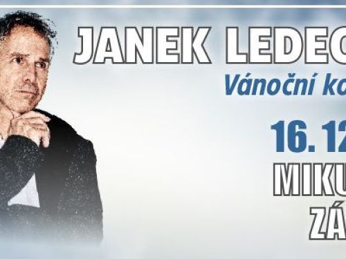 Plakát události Janek Ledecký Vánoční koncert