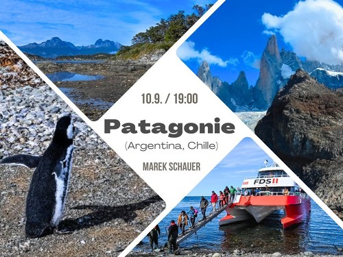 Plakát události Patagonie (Argentina, Chile)