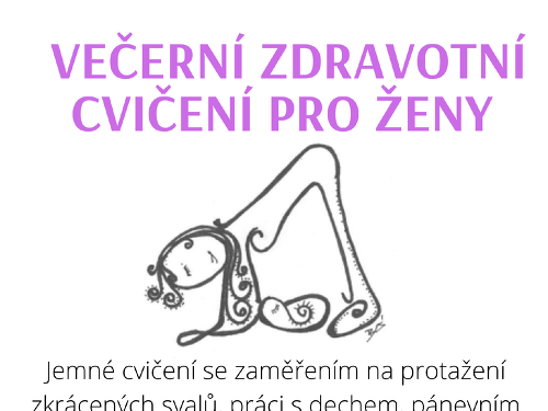 Plakát události Zdravotní cvičení pro ženy
