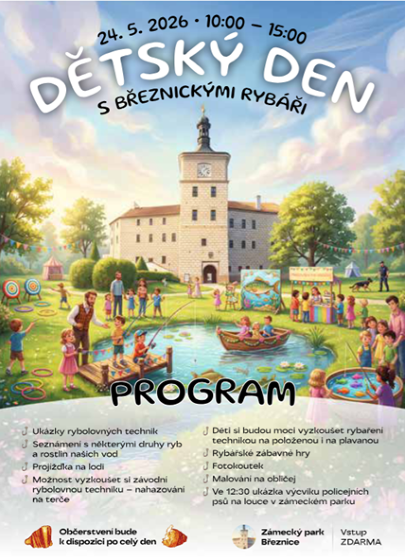 Plakát události Dětský den s březnickými rybáři