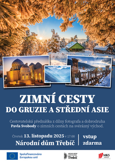 Plakát události Pavel Svoboda - Zimní cesty do Gruzie a Střední Asie