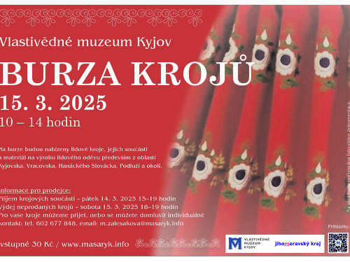 Plakát události Burza krojů