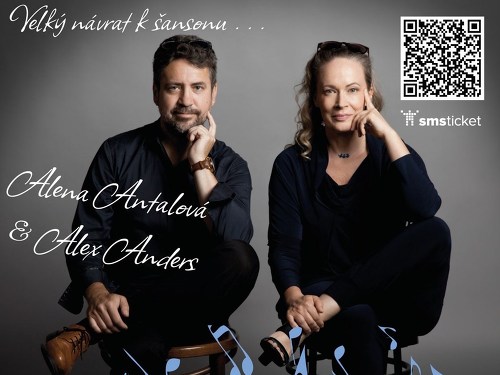 Plakát události Modré úterý - Alena Antalová & Alex Anders