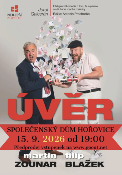 Plakát události Komedie Úvěr