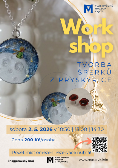 Plakát události Workshop šperků z pryskyřice II.