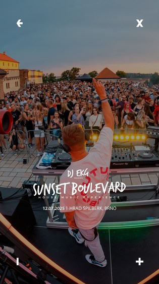 Plakát události Sunset Boulevard w/ DJ EKG