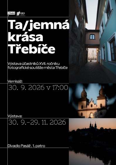 Plakát události Tajemná krása Třebíče