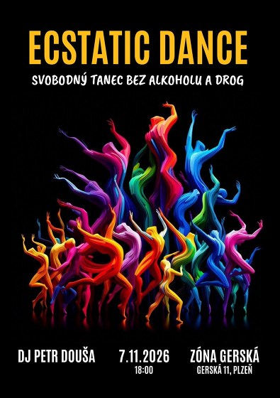 Plakát události Ecstatic Dance Plzeň