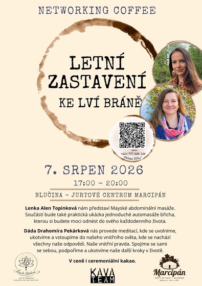 Plakát události Letní zastavení ke lví bráně v Blučině