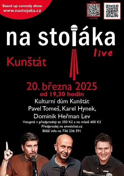 Plakát události Na Stojáka Kunštát