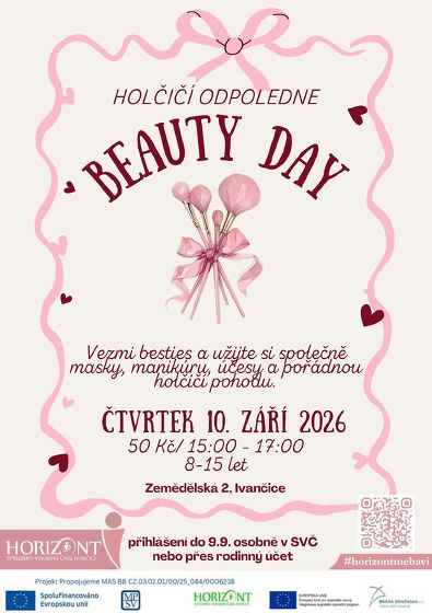Plakát události Beauty day aneb Holčičí odpoledne
