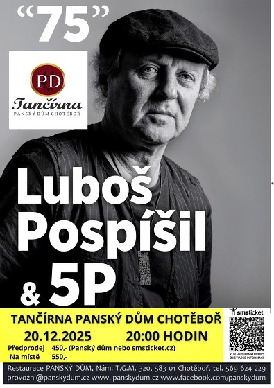 Plakát události Luboš Pospíšil & 5P  