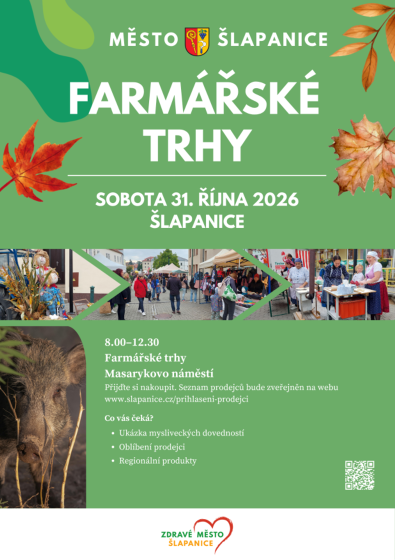 Plakát události Farmářské trhy