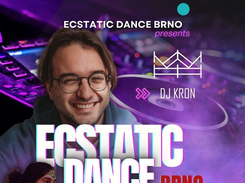 Plakát události DJ KRON | Ecstatic Dance Brno